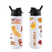 USC Trojans White Savannah Journey Sport Bottle
